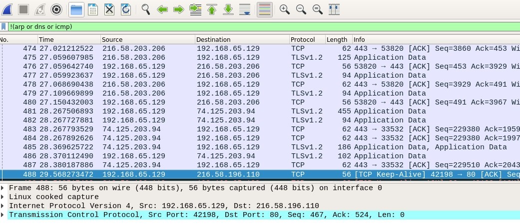 wireshark display filter range of ip addresses