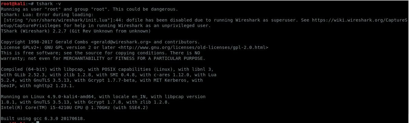 tshark read pcap