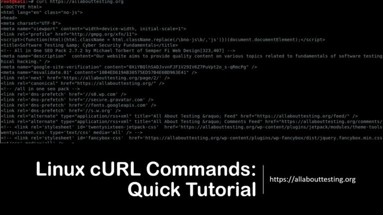 Curl linux что это