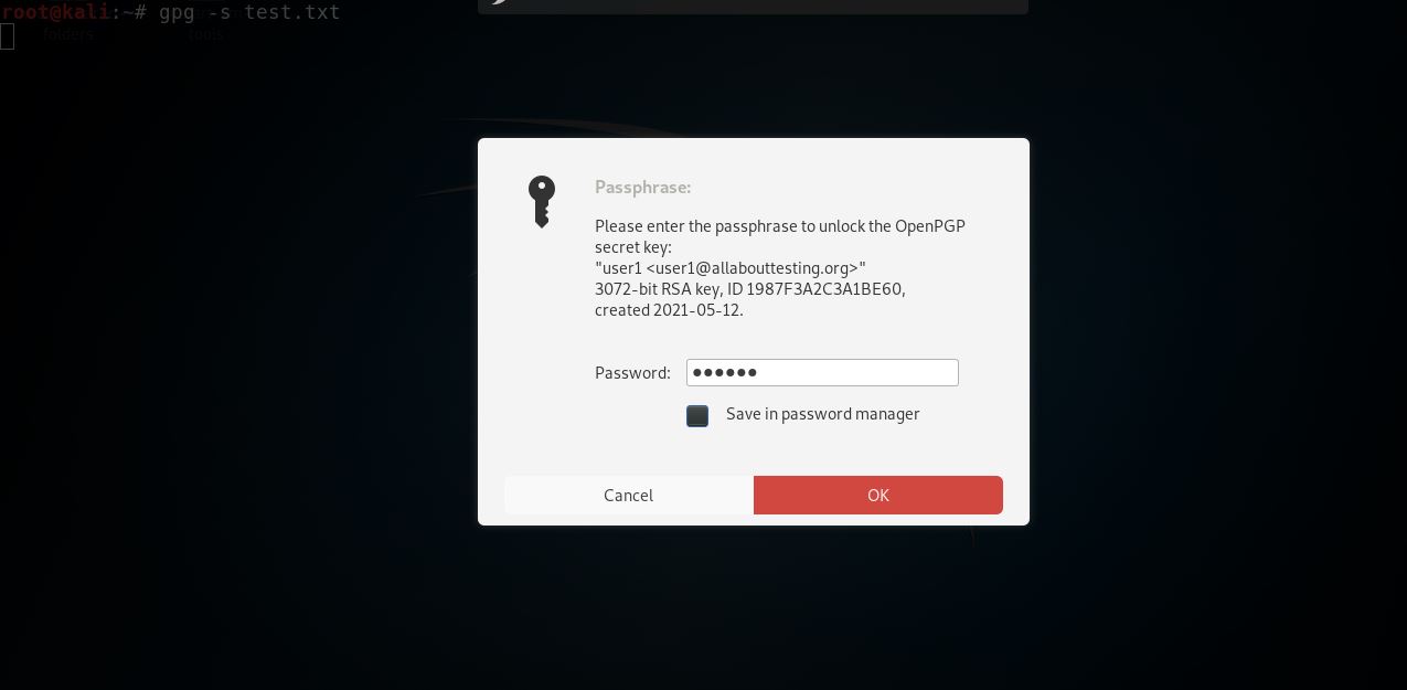 Gpg S All About Testing