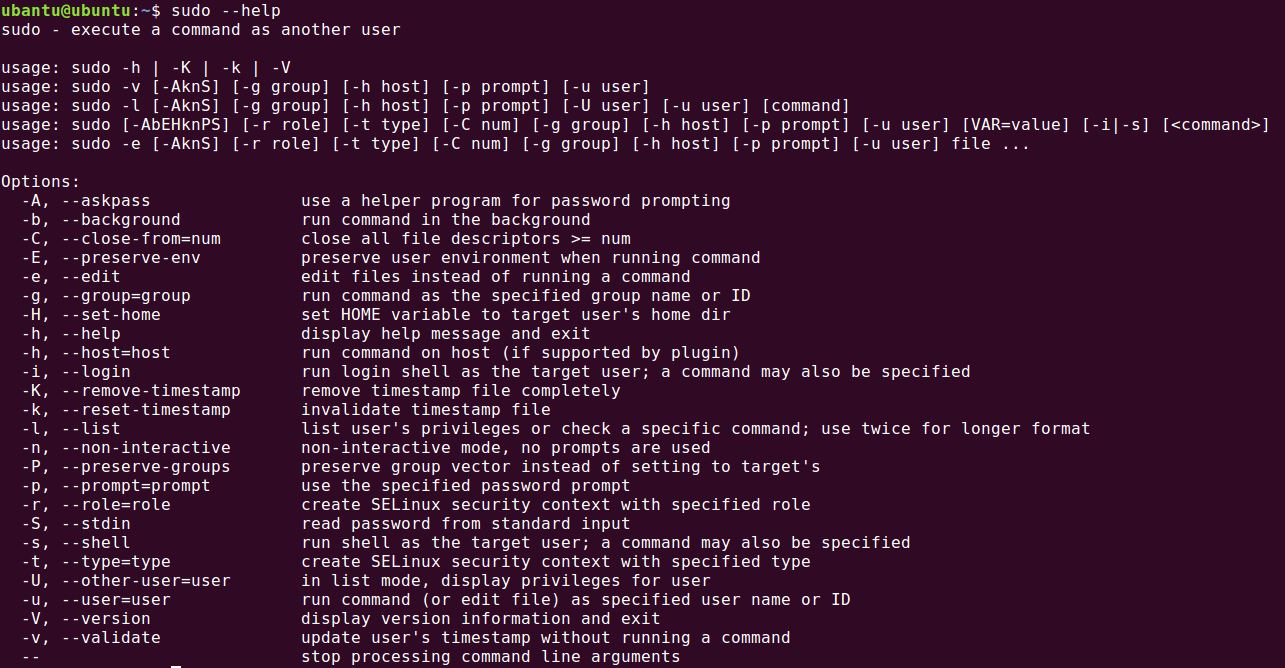 Sudo Command In Linux With 12 Example Usage – All About Testing