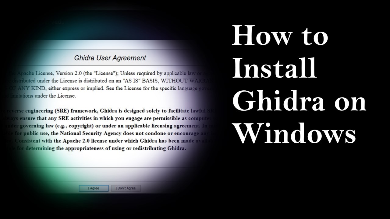 ghidra windows